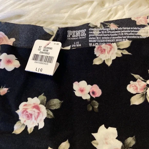 Victoria Secret size Large Cheekster Tanga brand new with tag - Picture 4 of 8